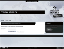 Tablet Screenshot of immo.mountainhotels.ch